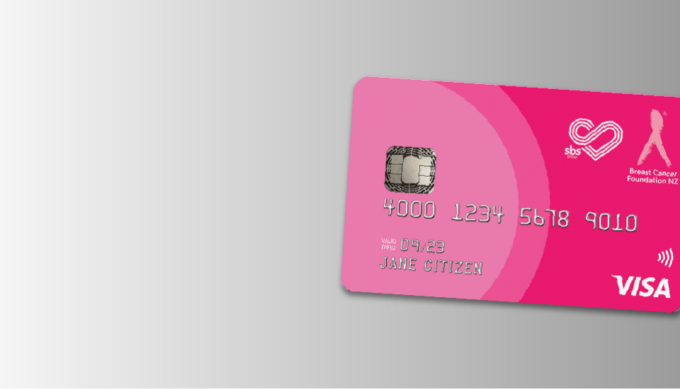 SBS Pink Ribbon Visa